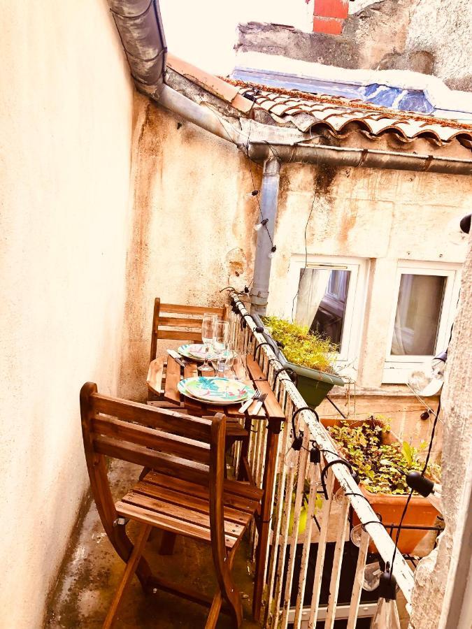 Casa Amarilla Avec Exterieur Lägenhet Nîmes Exteriör bild